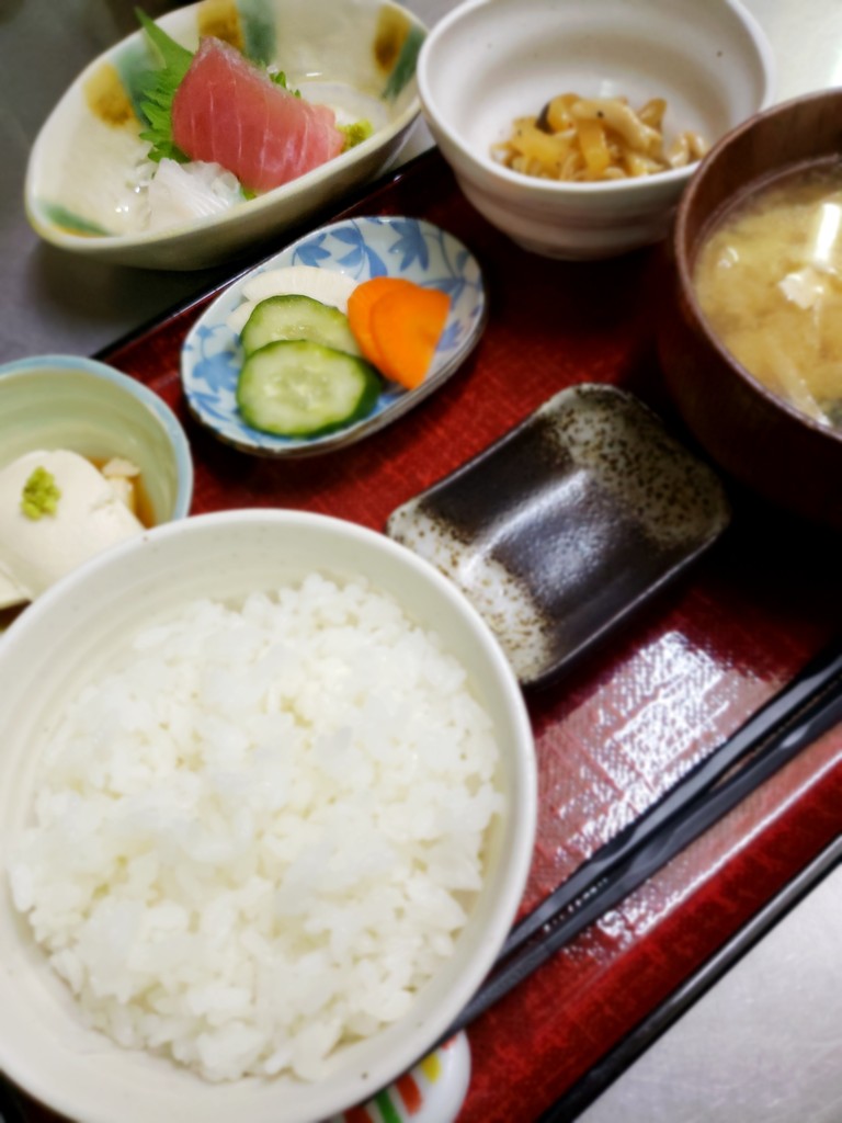 煮魚定食 : 暮れ六