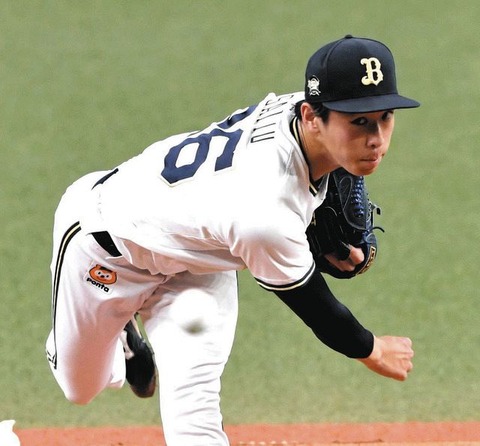 オリ齋藤、二軍SB戦で5回6安打4四球5失点