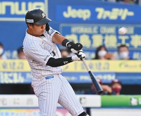 ロッテ山口さん、岡本に弟子入りしてパワーアップ