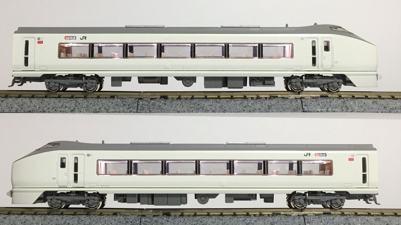 KATO 10-173/174 651系「スーパーひたち」(旧製品アップデート