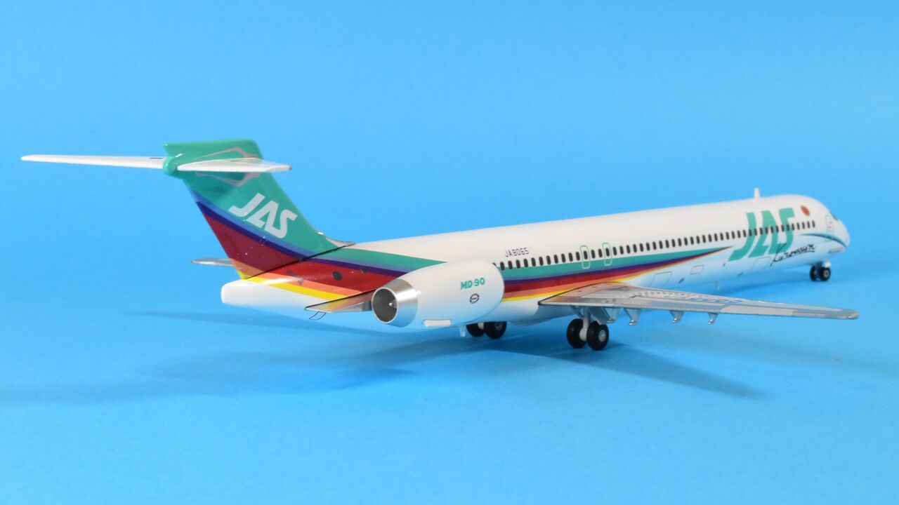 JAS MD-90 黒澤明デザイン1:500 7機セット