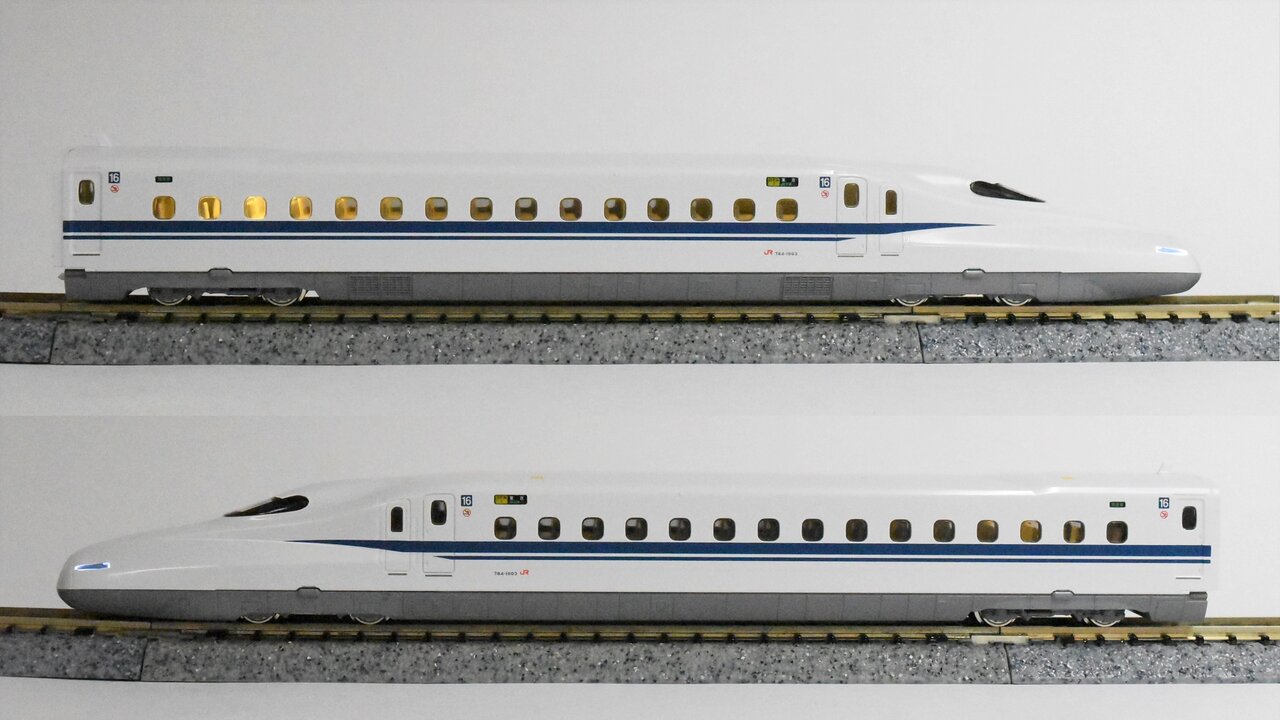 nゲージ kato N700系A 16両 自作室内灯装備