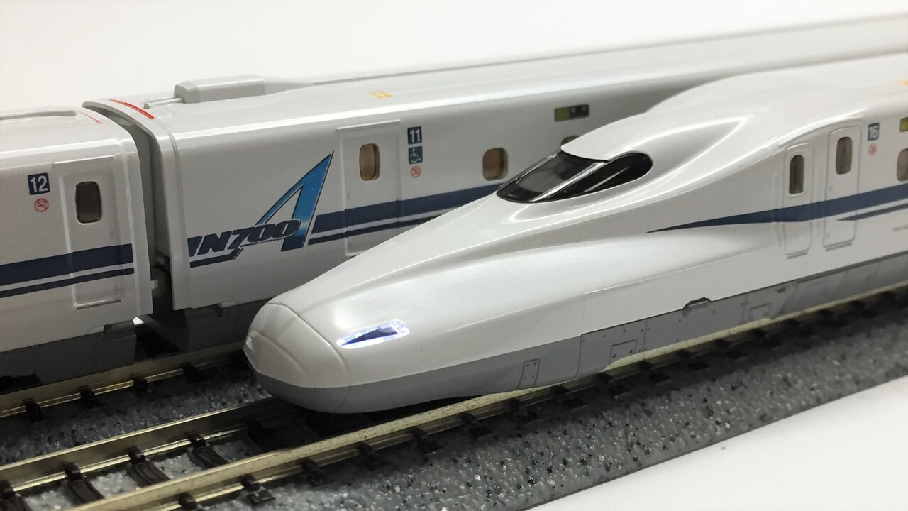 未使用品】 KATO N700A新幹線 16両 2M、室内灯！ 鉄道模型