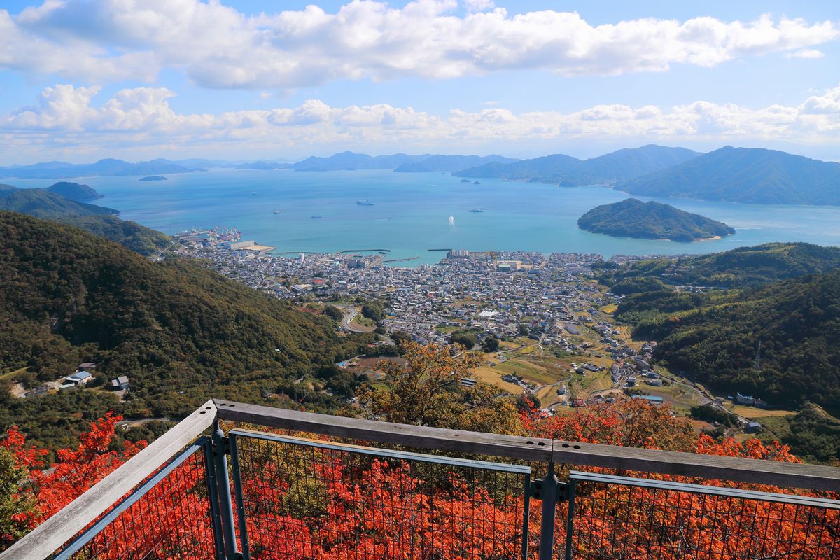 鉢巻展望台からの風景 呉鳥人 くれとりびと