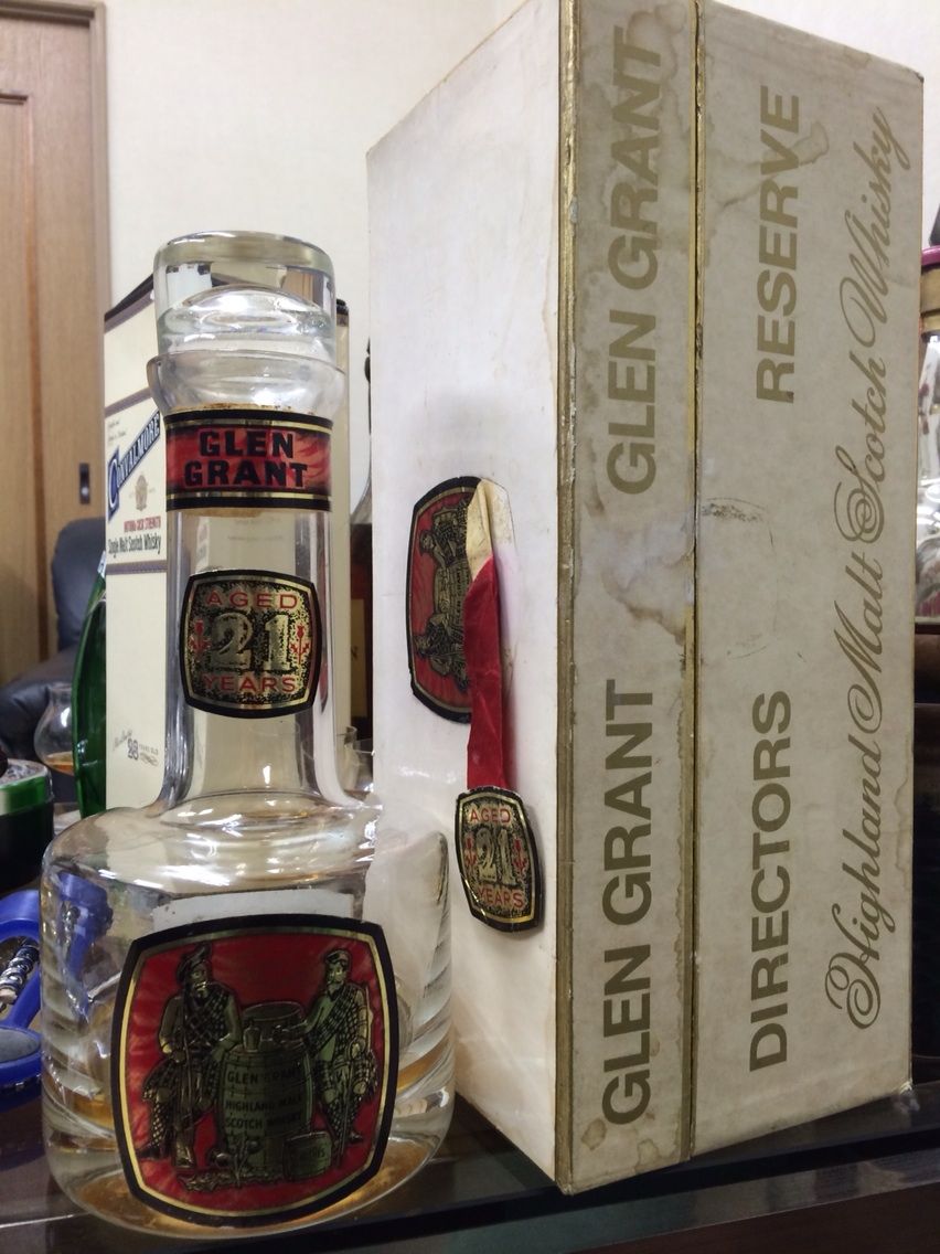 グレングラント21年 ディレクターズリザーブ 1970年代流通 クリスタル