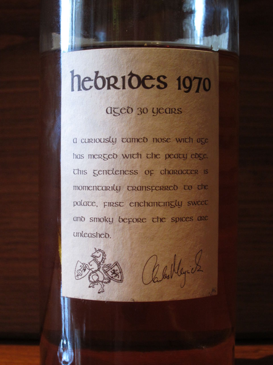 ヘブリディーズ（タリスカー） 30年 1970年蒸留 キングスバリー 53.2