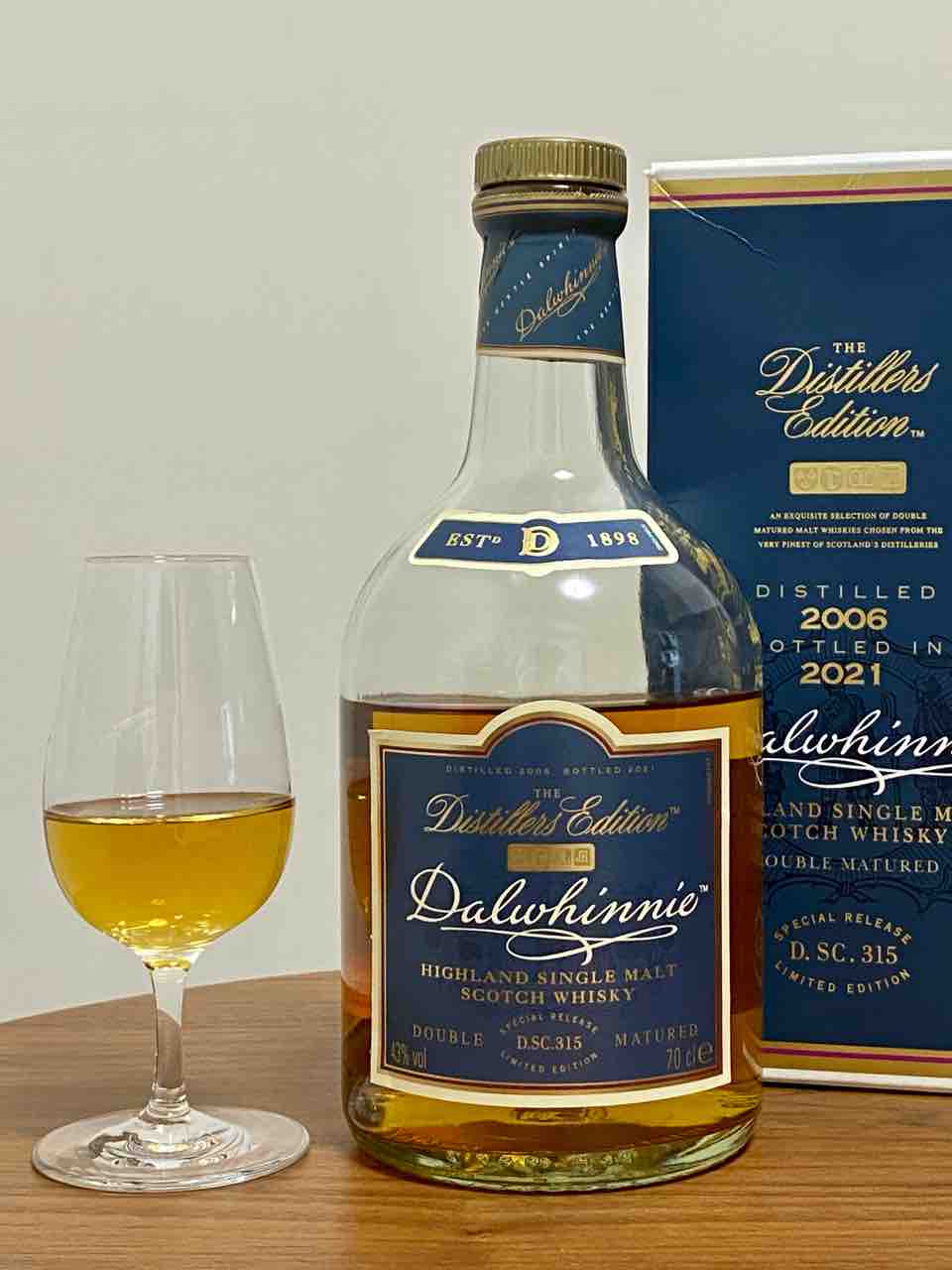 ダルウィニー　ディスティラーズエディション　1991-2008 ウイスキー