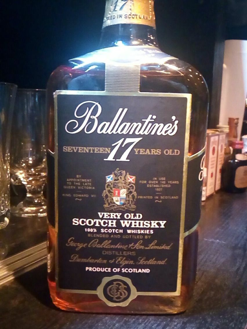 バランタイン 17年 旧ボトル old scotch ウイスキー