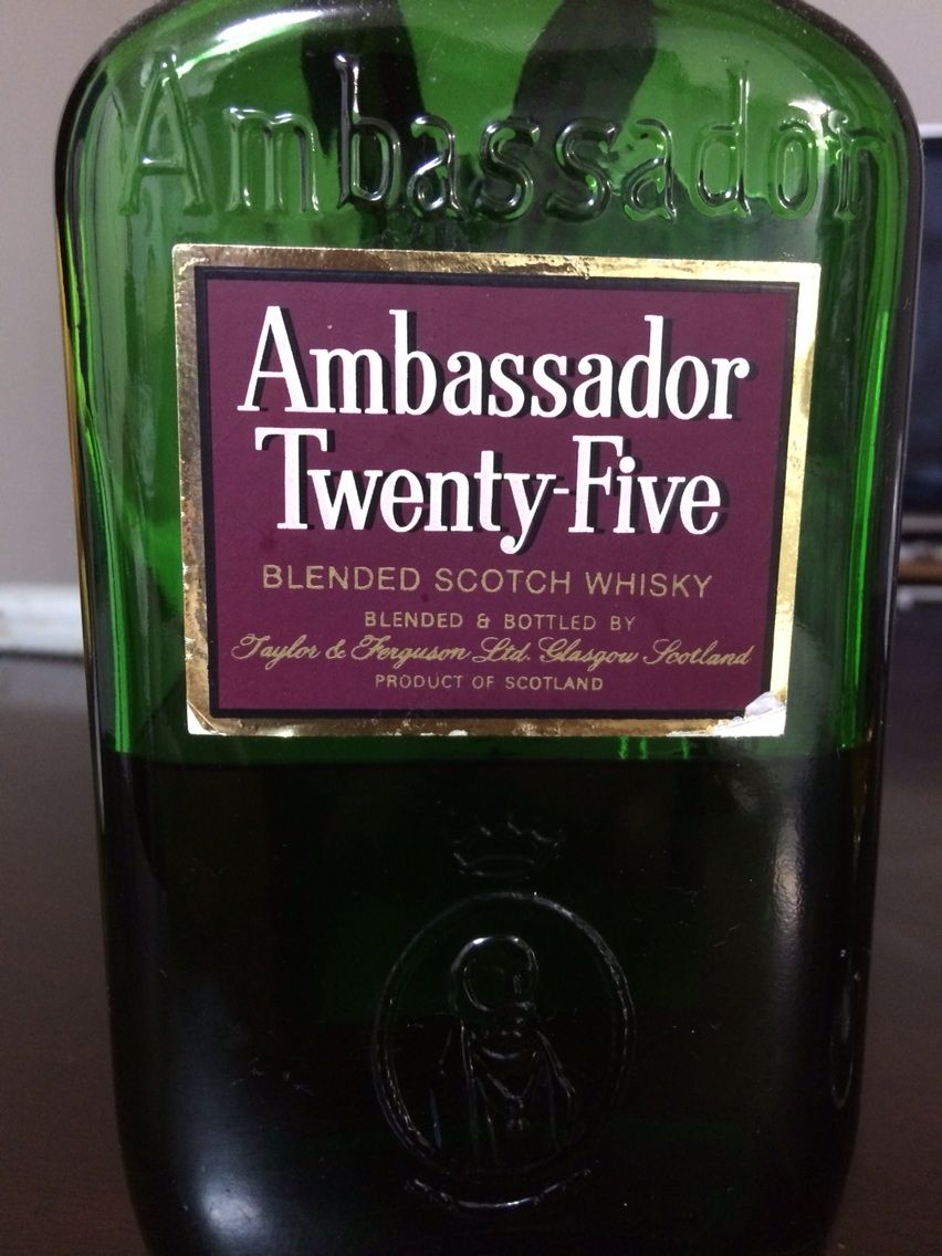 Taylor & Ferguson Ambassador 25 Years Blended Scotch Whisky