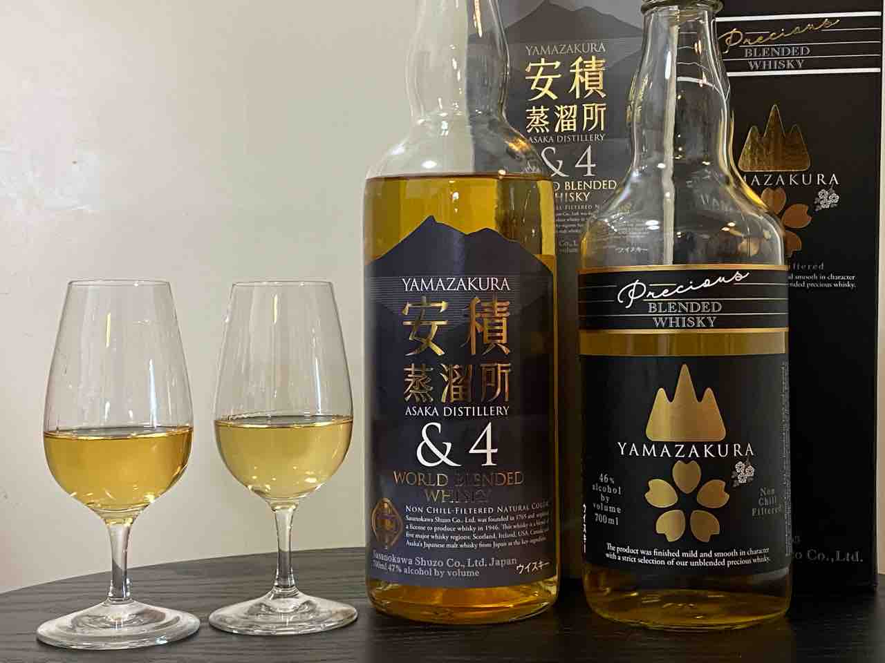 山桜 安積蒸溜所 &4 ワールドブレンデッドウイスキー 47 山桜 安積蒸溜所 &4 ワールドブレンデッドウイスキー 47