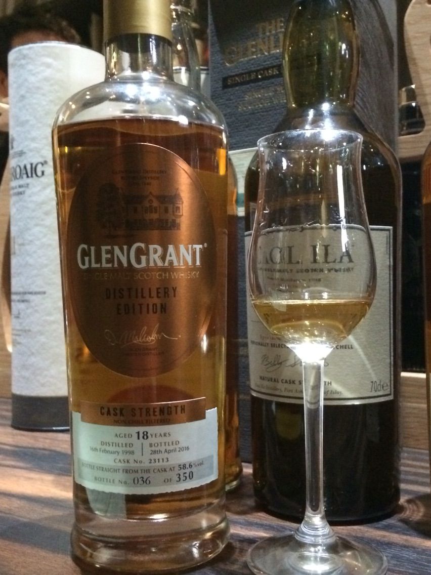 グレングラント 18年 1998-2016 カスクストレングス 蒸留所限定