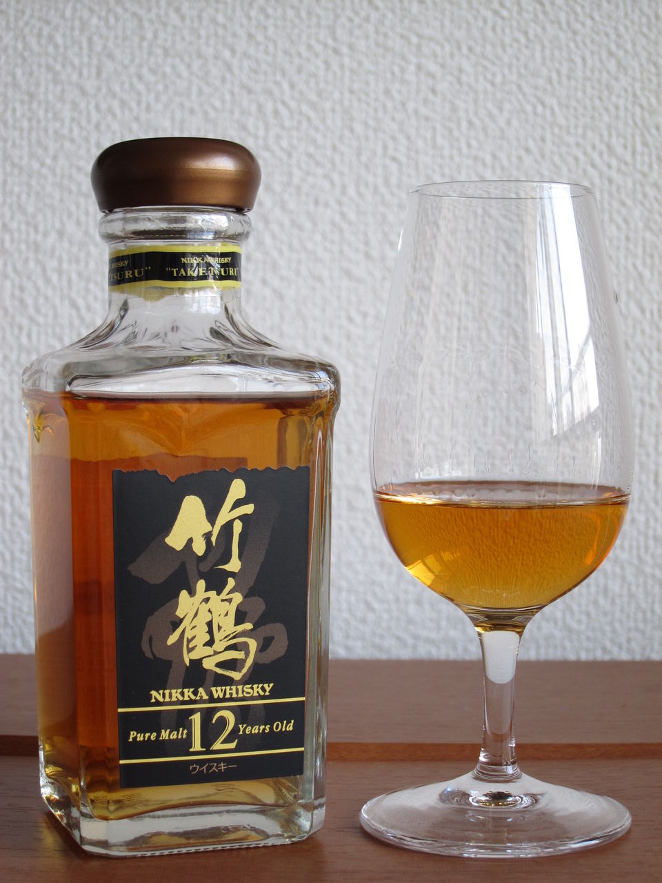 竹鶴 ピュアモルト 12年 ニッカウイスキー 初期ボトル 43% : くりりん ...