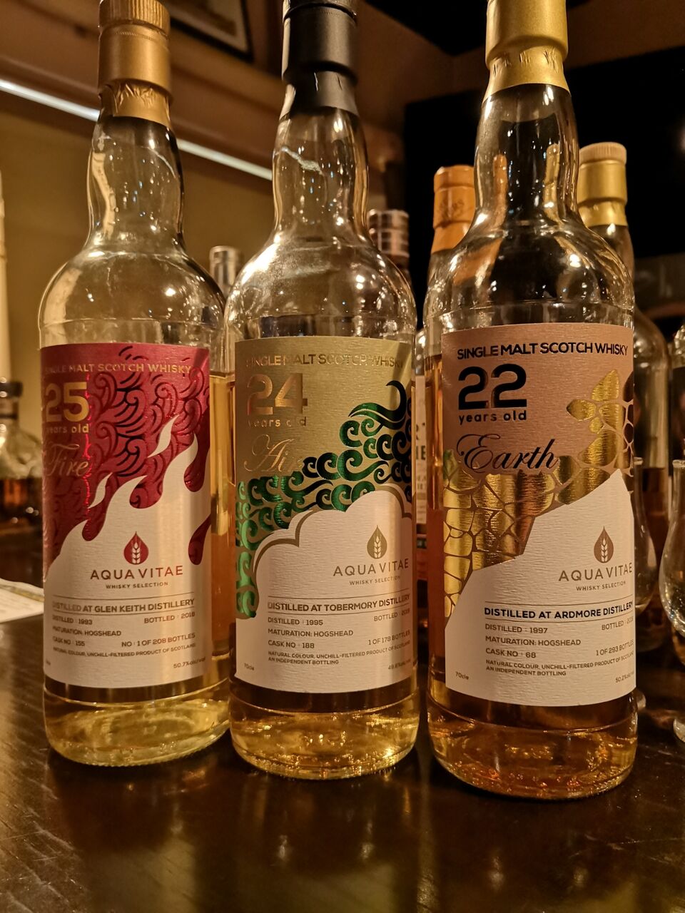 トバモリー 24年 1995-2019 AQUA VITAE 49.8% : くりりんのウイスキー置場