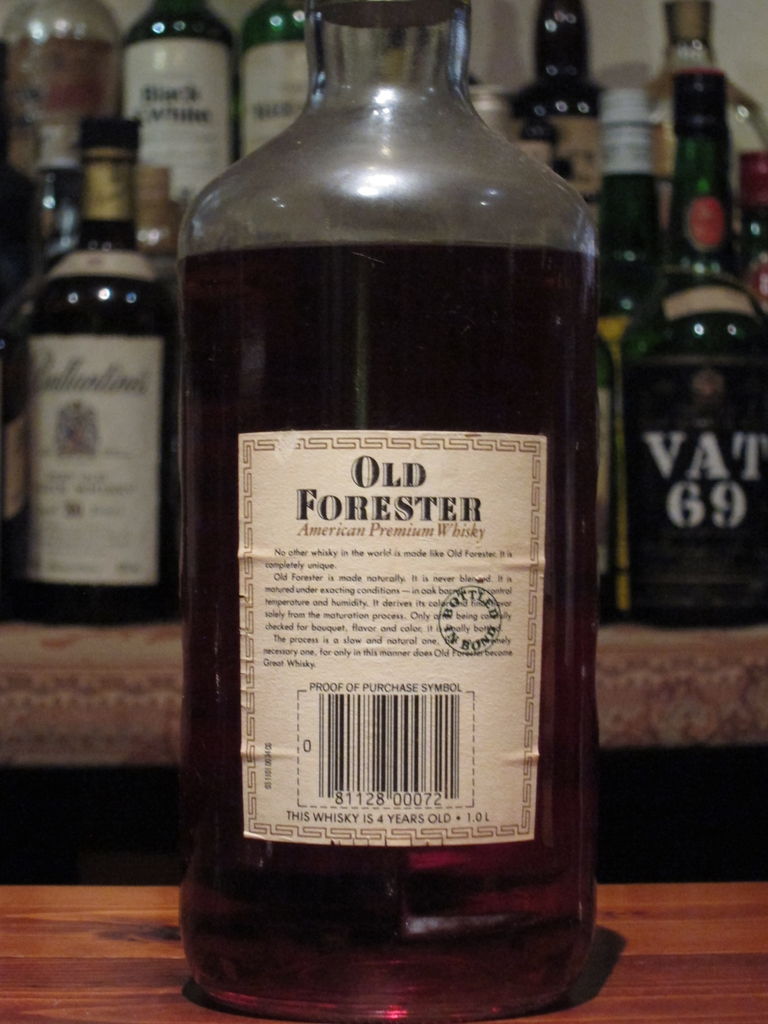 OLD FORESTER ウイスキー 50ml 43%7本 【公式通販】