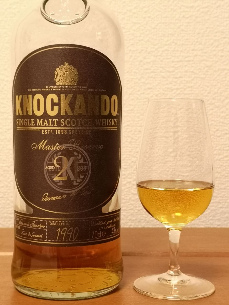 ノッカンドゥ 21年 1990年蒸留 マスターリザーブ新ラベル 43 ノッカンドゥ 21年 1990年蒸留 マスターリザーブ新ラベル 43