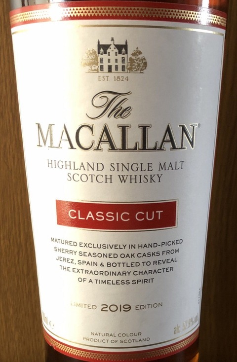 ウイスキーマッカラン　クラシックカット　2019 macallan classic