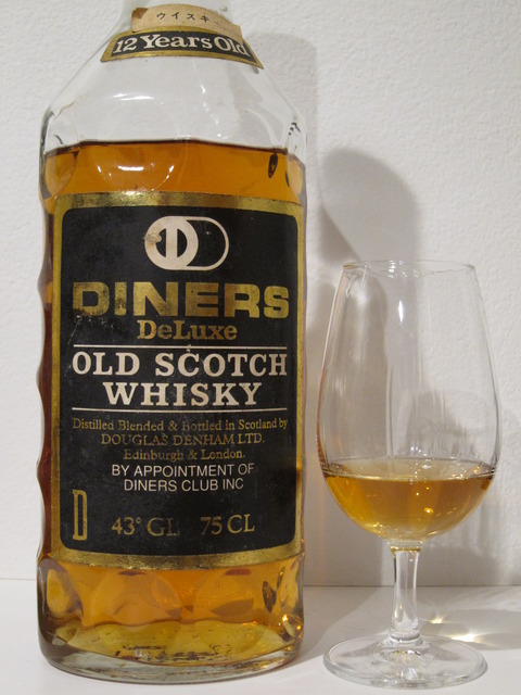 ダイナースクラブ 12年 デラックススコッチウイスキー 1990年代流通 43％