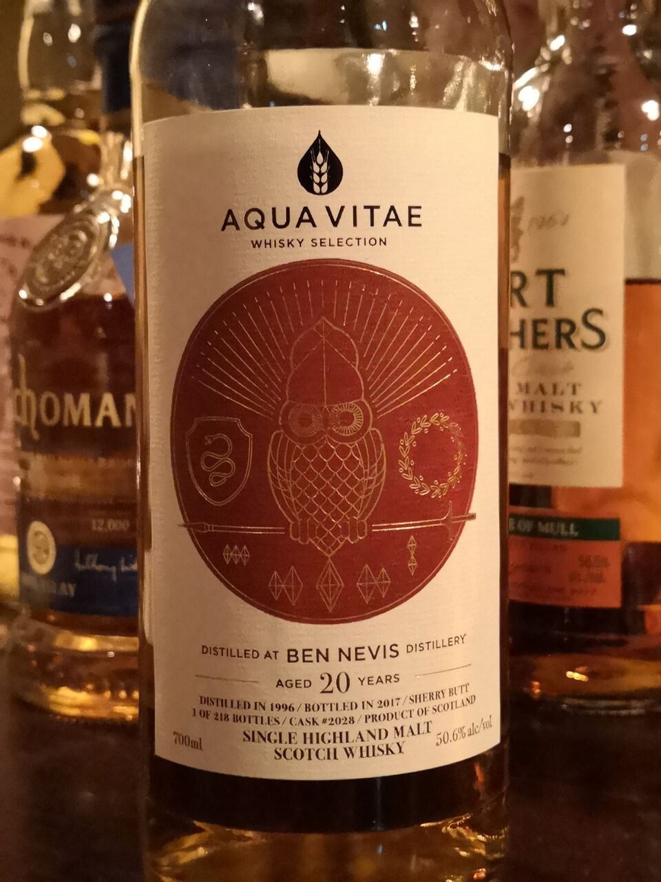 ベンネヴィス 20年 1996-2017 AQUA VITAE #2028 50.6% : くり