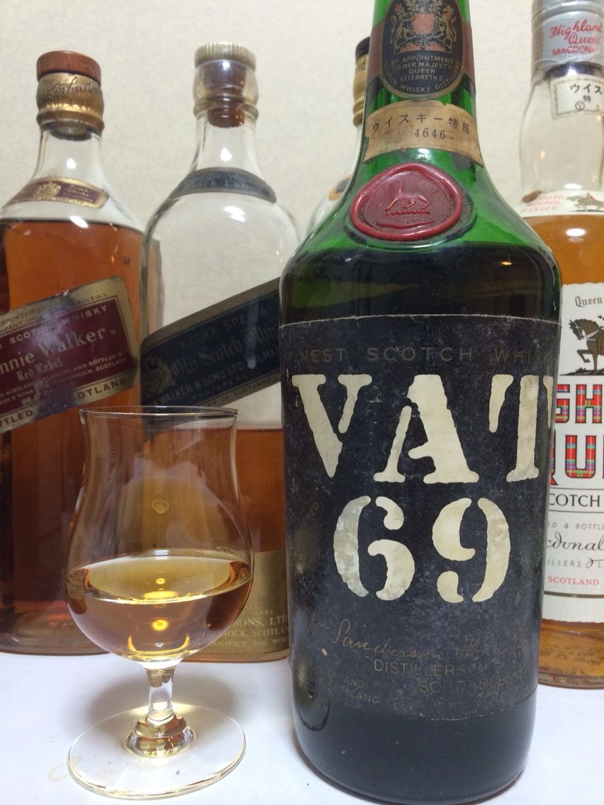 VAT69 1970年代初期流通 ”ウイスキー特級” JAPANTAX 協和発酵 VAT69 1970年代初期流通 ”ウイスキー特級” JAPANTAX 協和発酵