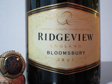 ブルームスベリー リッジヴュー ワインエステート 12% イングリッシュスパークリング