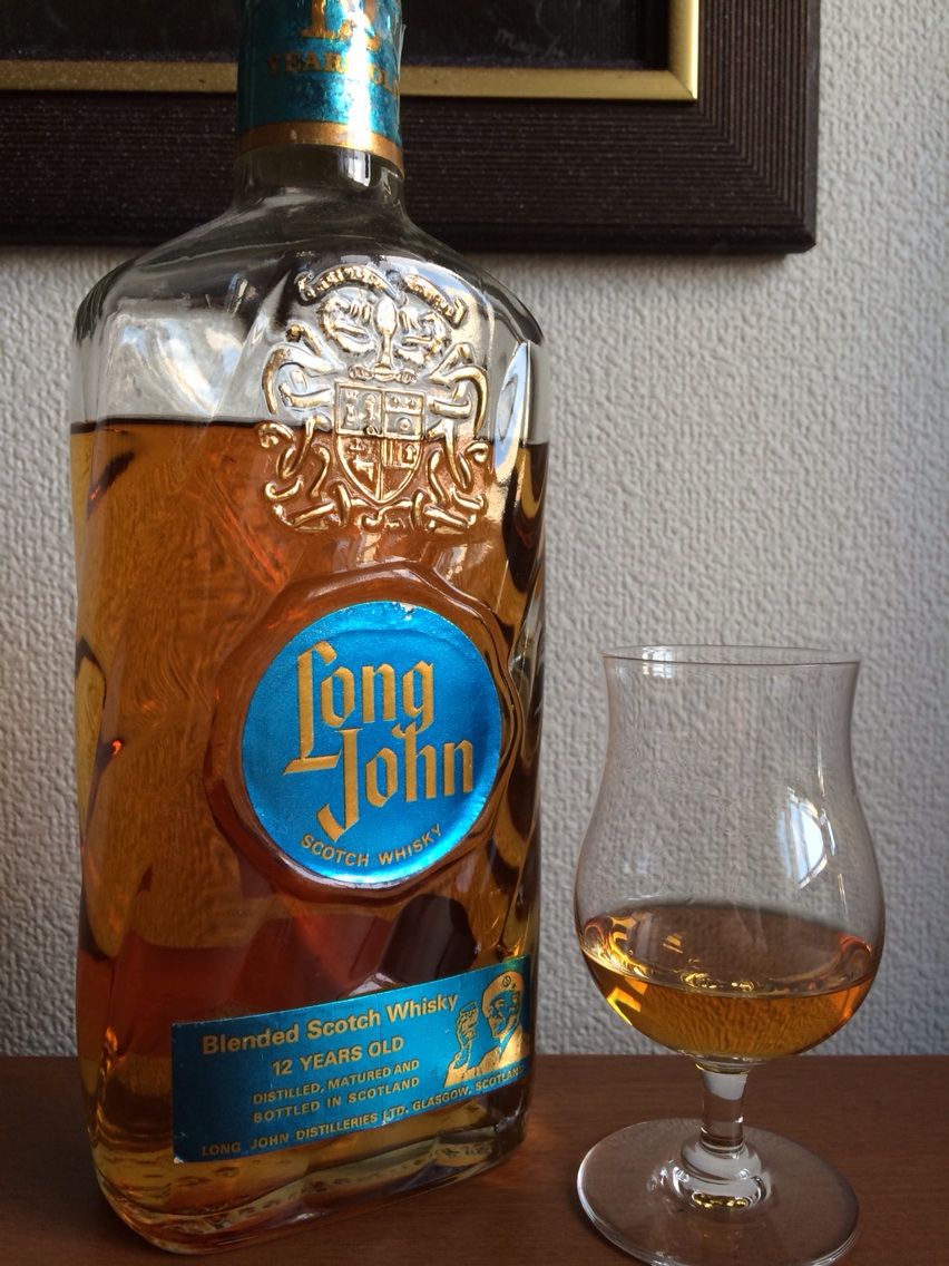 70年代 Long John ロングジョン ブレンデッドウイスキー オールド特級 ロングジョン 12年 1970年代流通 “ウイスキー特級” : くりりんの