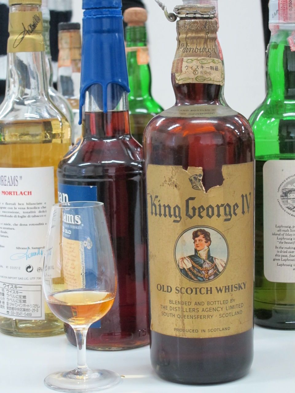 キングジョージⅣ 1980年代流通 特級表記 43% : くりりんのウイスキー置場