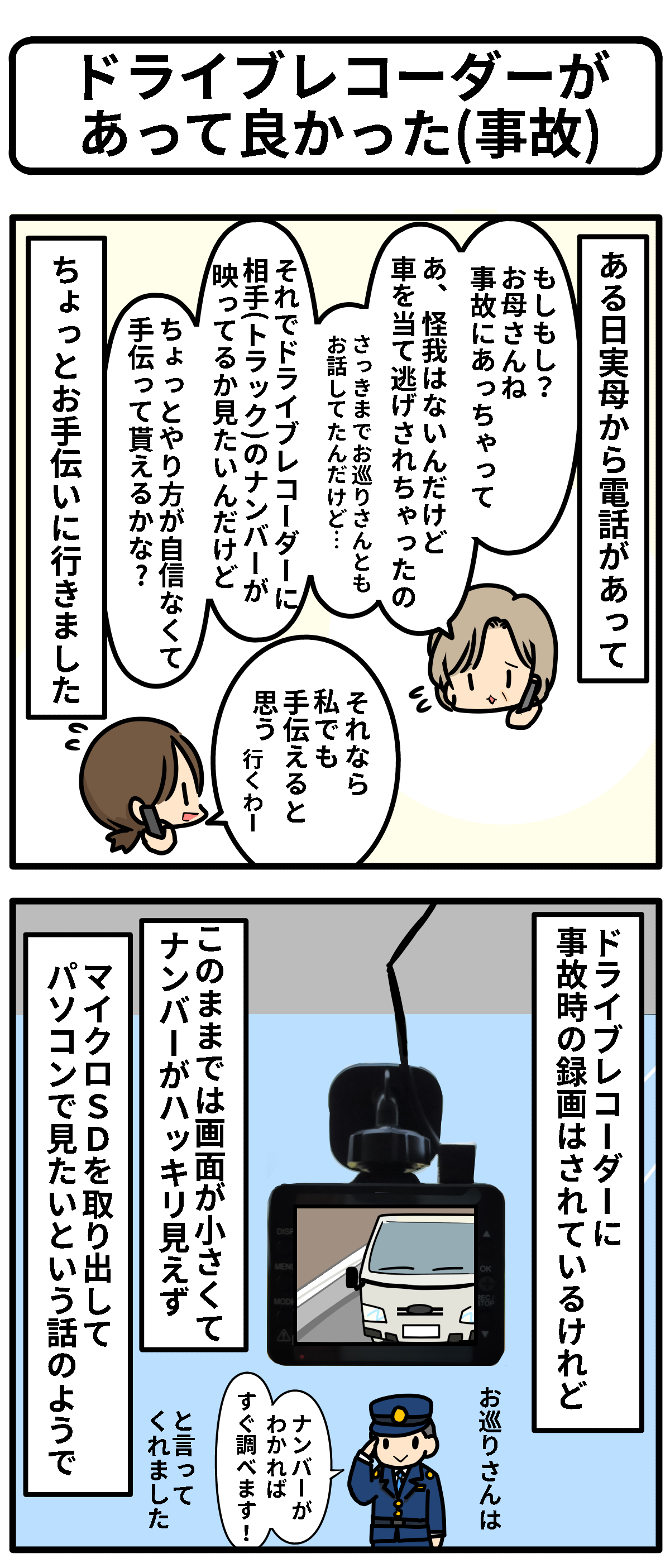 ドライブレコーダーがあって良かった 事故 ギブミー睡眠 育児絵日記 Powered By ライブドアブログ ドライブレコーダーがあって良かった 事故 ギブミー睡眠 育児絵日記 Powered By ライブドアブログ