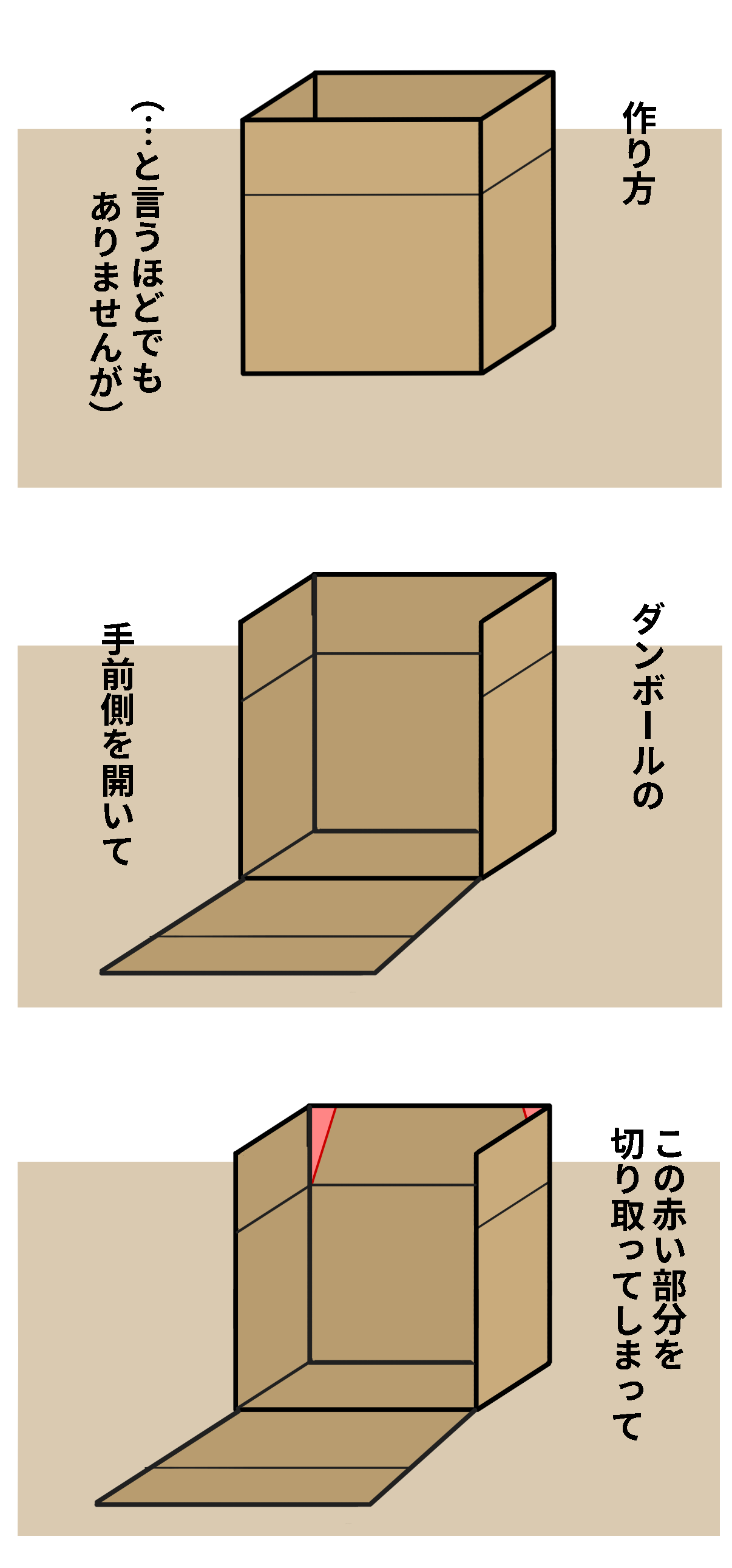 ダンボールハウス作ったよ ギブミー睡眠 育児絵日記 Powered By ライブドアブログ