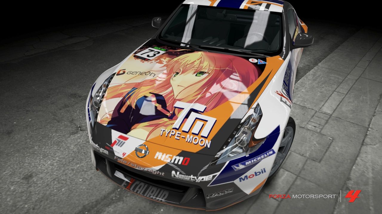 360 Forza4 痛車話 １ もっと ちらしのうら のうら