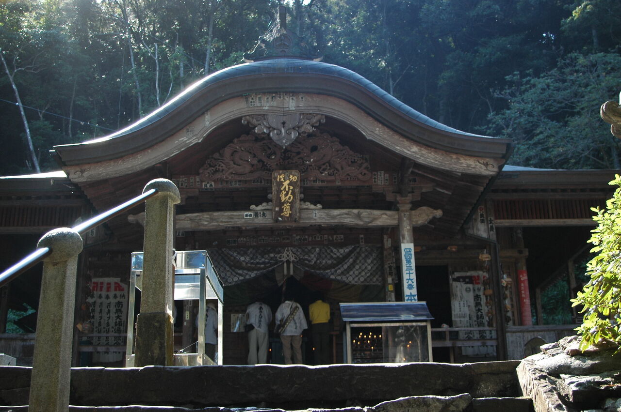 花いろいろ : 第三十六番青龍寺（しょうりゅうじ）