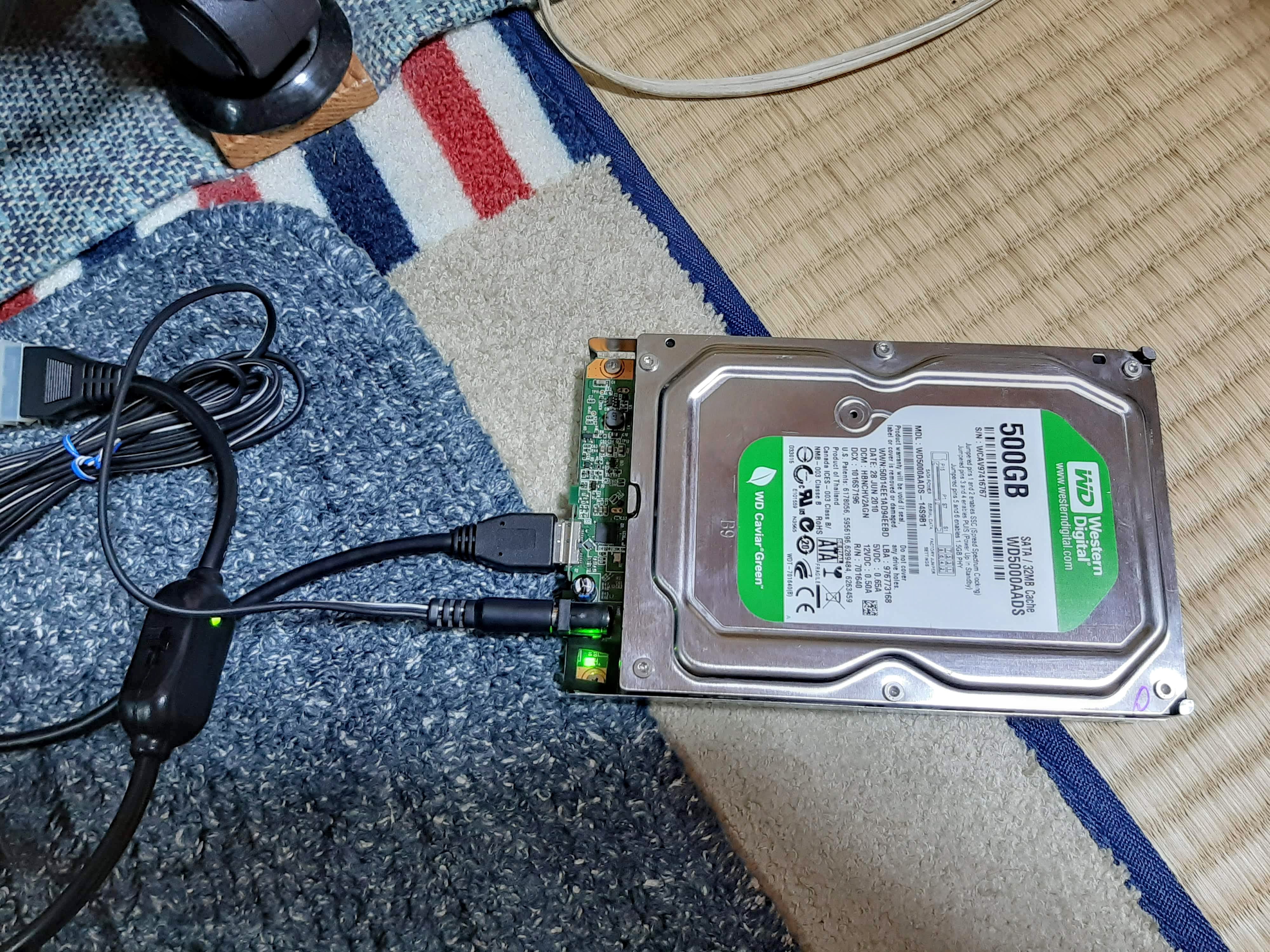 Panasonic DIGA DMR-BR695 内蔵HDDの増量換装 : 還暦くりやん旅