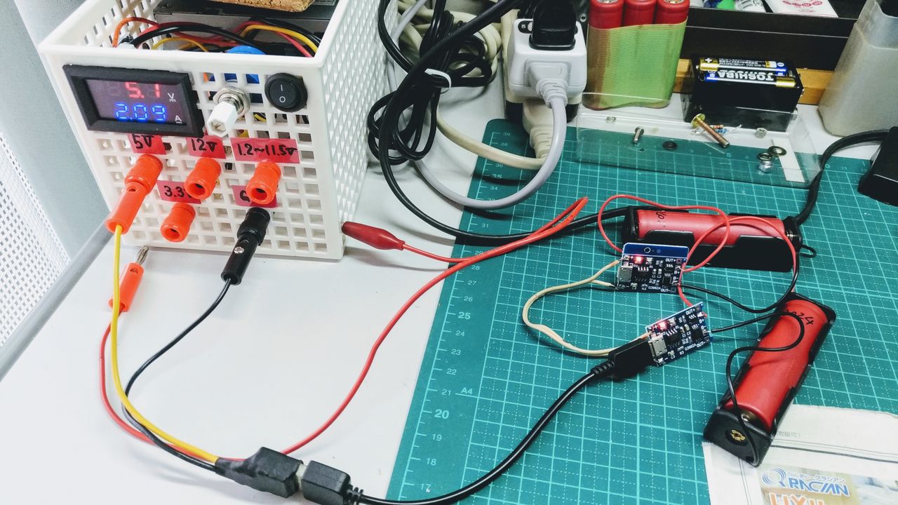 リチウムイオンバッテリー Tp4056 充電器の製作 還暦くりやん旅に出る リチウムイオンバッテリー Tp4056 充電器の製作 還暦くりやん旅に出る