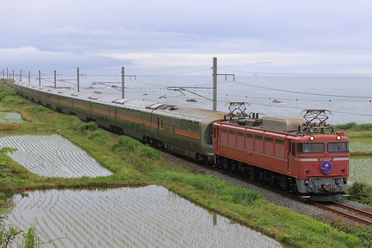 EF81 81 カシオペア紀行（7．6．1～2） : てんきん定期便（鉄撮記）
