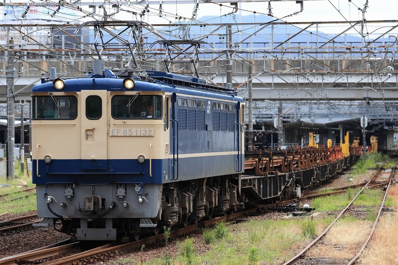EF65 1132 下関工臨（6．8．21） : てんきん定期便（鉄撮記）