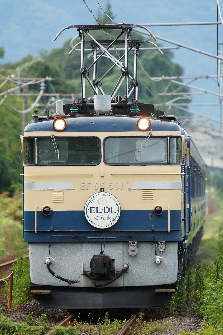 EF65 501 ELぐんま8fin（6．9．22） : てんきん定期便