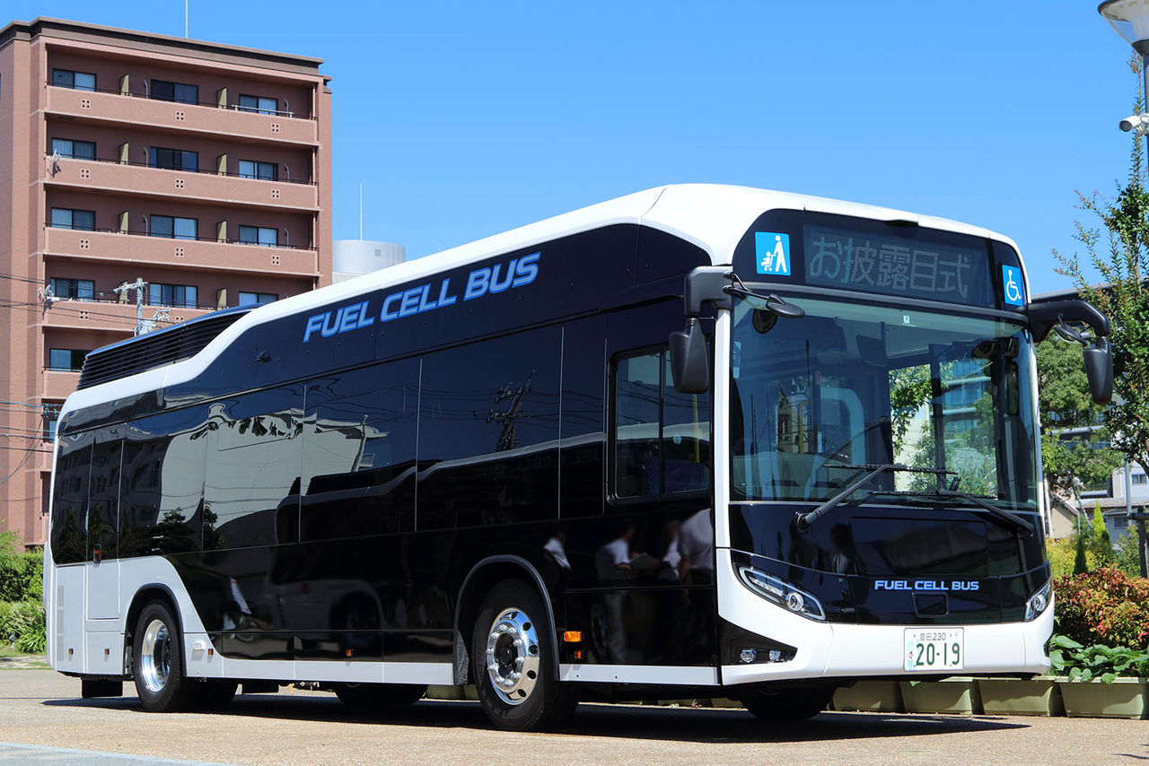 豊田市 燃料電池バス バス画像保管庫 豊田市 燃料電池バス バス画像保管庫