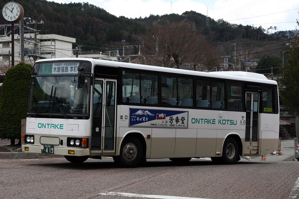 おんたけ交通 419 バス画像保管庫