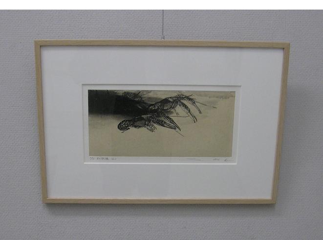 番外編 安藤真司 銅板画展 : 四季の花図鑑