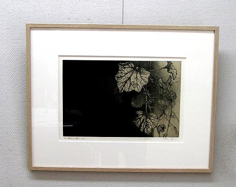番外編 安藤真司 銅板画展 : 四季の花図鑑
