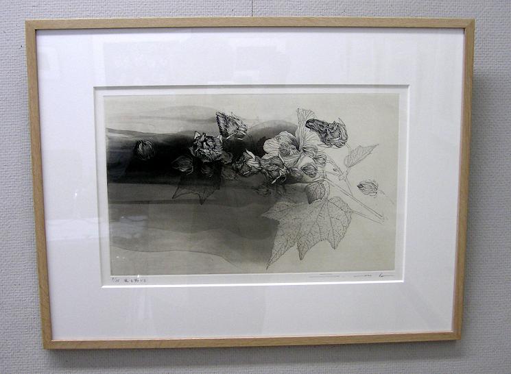 番外編 安藤真司 銅板画展 : 四季の花図鑑