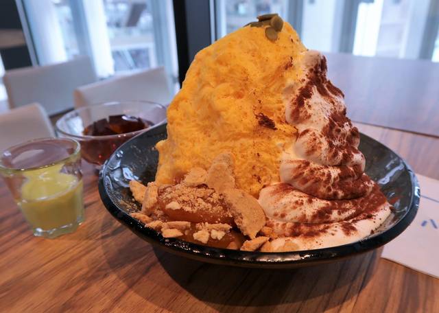新発売 期間限定 ハロウィン気分のパンプキンかき氷 Ice Monster グランフロント大阪 くろにゃんの孤高のグルメ旅 新発売 期間限定 ハロウィン気分のパンプキンかき氷 Ice Monster グランフロント大阪 くろにゃんの孤高のグルメ旅