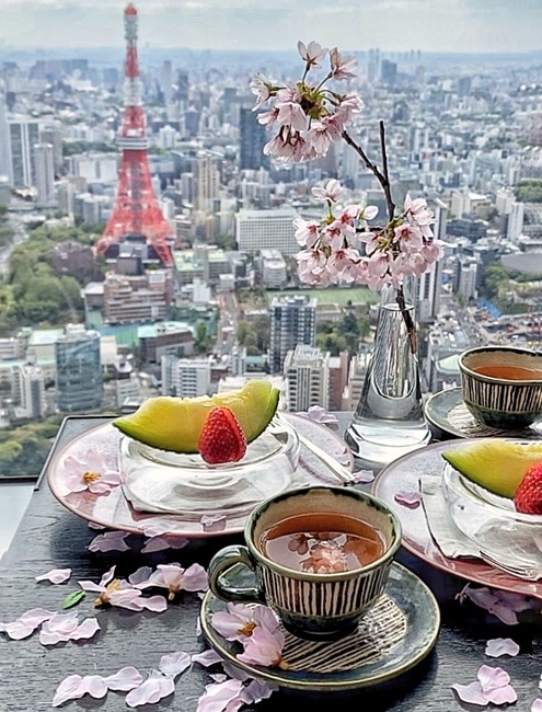 52fの高層階にある隠れ家寿司ランチと桜と東京タワー The Sushi アンダーズ東京 実食 口コミ ブログ くろにゃんの孤高のグルメ だめだめダイエット 52fの高層階にある隠れ家寿司ランチと桜と東京タワー The Sushi アンダーズ東京 実食 口コミ ブログ くろにゃんの孤高のグルメ だめだめダイエット