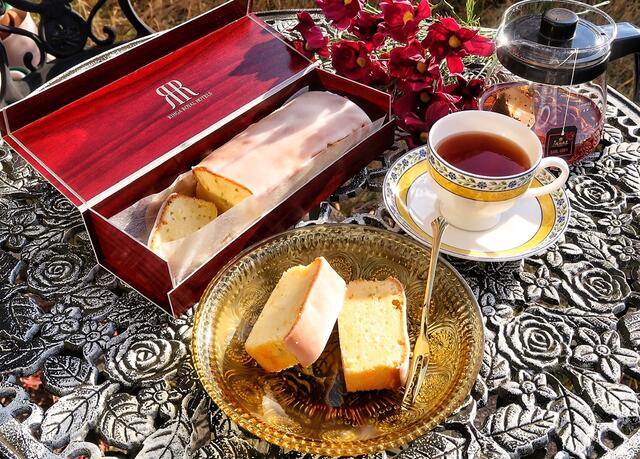 おいしい レモン2個半を使った広島レモンケーキ リーガロイヤルホテル京都 実食 口コミ ブログ くろにゃんの孤高のグルメ旅