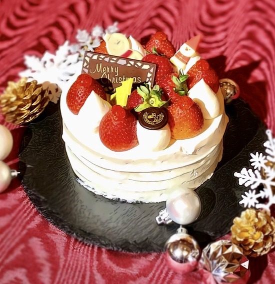 豪華 帝国ホテル大阪の21年クリスマスケーキ 実食 口コミ ブログ くろにゃんの孤高のグルメ だめだめダイエット