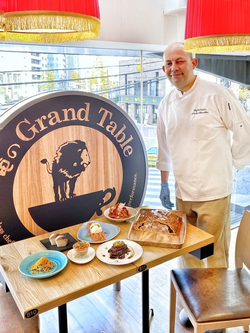 明日12 15 俺の シリーズの新業態が東銀座にオープン 俺のgrandmarket グランマーケット 俺のgrand Table グラン テーブル 銀座歌舞伎座前 実食口コミブログ くろにゃんの孤高のグルメ だめだめダイエット