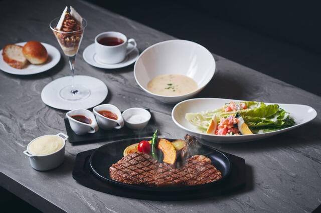 アメリカ東海岸にちなんでシーフードから始まる ステーキコース ハドソンラウンジ ホテル インターコンチネンタル 東京ベイ Pr ブログ くろにゃんの孤高のグルメ だめだめダイエット