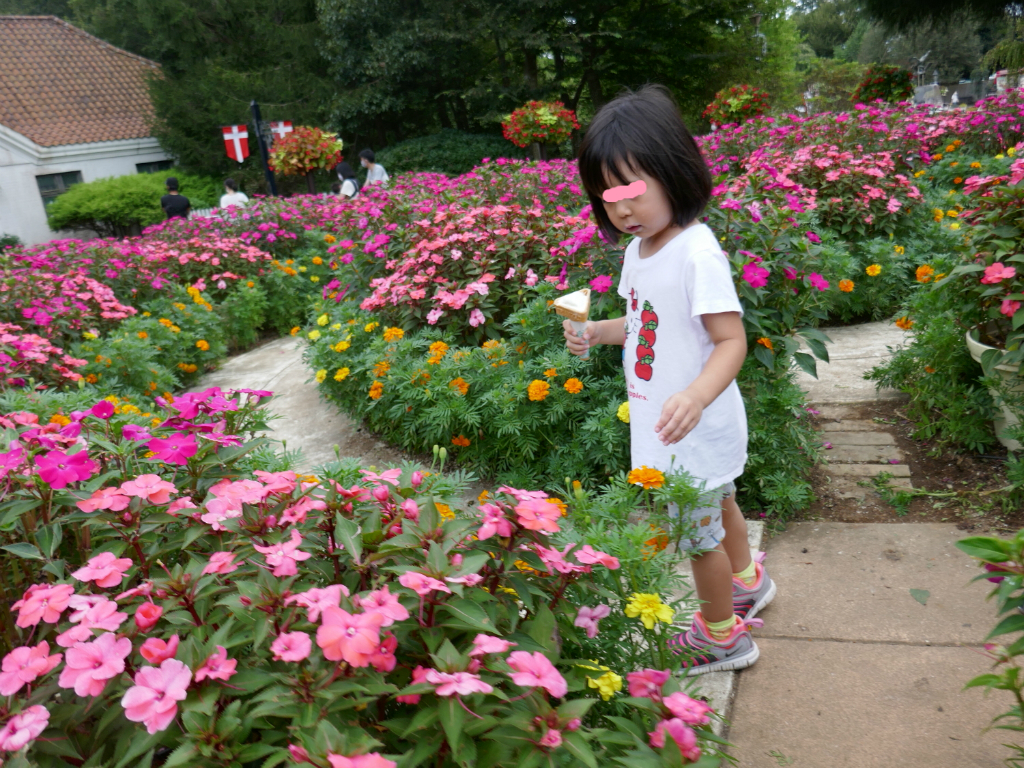 アンデルセン公園 自転車 二人乗り
