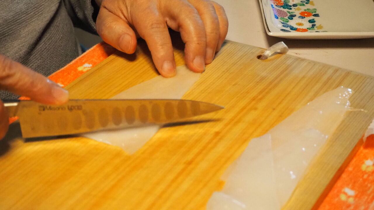 イカのお刺身 Kuroinu1948のblog