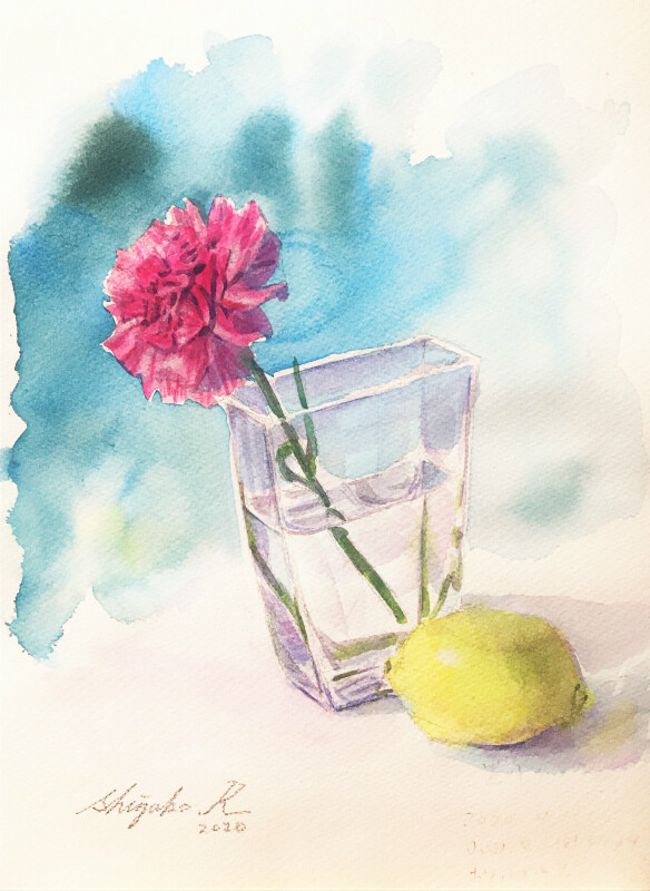 夢中なことが一つあると ~I am into watercolor painting.~