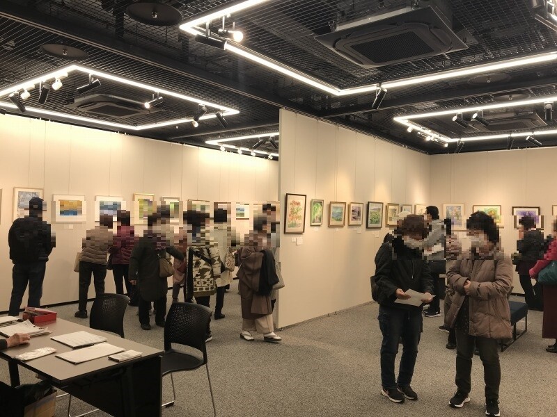 第5回くろかわ透明水彩画教室作品展 三日目レポート